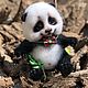Панда -веселый бамбуковый мишка, Войлочная игрушка, Кривой Рог,  Фото №1