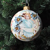 Сувениры и подарки handmade. Livemaster - original item Christmas decorations: Christmas ball. Handmade.