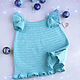 Order baby dress crochet. Master class PDF. Dress CAPRICE. babyshop. Livemaster. . Knitting patterns Фото №3