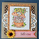 Best wishes! handmade card. Cards. Allmylife-today. Online shopping on My Livemaster.  Фото №2