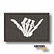 Patch on clothes Skeleton Arm Chevron patch. Patches. shevronarmy. Online shopping on My Livemaster.  Фото №2