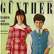 Винтаж handmade. Livemaster - original item Vintage magazine: Gunther Special Issue - Children`s Fashion 1969. Handmade.