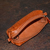 Сумки и аксессуары handmade. Livemaster - original item Housekeeper 2 - genuine leather (red). Handmade.