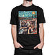 Cotton T-shirt 'Artists In Las Vegas', T-shirts and undershirts for men, Moscow,  Фото №1