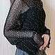 Кофта- сетка. Кофты-сетки. Вязарушка (irina-knitwork). Ярмарка Мастеров.  Фото №8