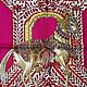 Винтаж: Коллекционный платок от модного дома Hermes. Платки винтажные. vintage-japan. Ярмарка Мастеров.  Фото №9