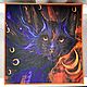 BLACK CAT tablecloth for divination or ritual, 47 x 47 cm, Baggie, Ufa,  Фото №1