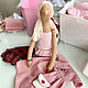 Tilda in pink - textile doll. Tilda Dolls. Textil-KUKLA dolls and toys. My Livemaster. Фото №5