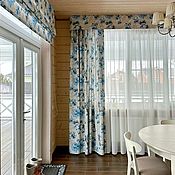 Для дома и интерьера handmade. Livemaster - original item Curtains for cottages. Handmade.