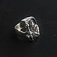 Перстень Ангел смерти Жнец. Перстень. Rhyton Jewelry. Ярмарка Мастеров.  Фото №4