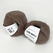 Материалы для творчества handmade. Livemaster - original item Yarn: Kitmaker 75% silk 25% Silk Mohair. Handmade.