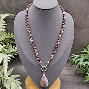 Украшения handmade. Livemaster - original item Natural Tourmaline Stunning Necklace with Pendant. Handmade.