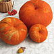 Order Felted pumpkin. Alexandra Chaley (felt-by-hand). Livemaster. . Figurines Фото №3