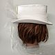 Order Wedding top hat 'Emma' for women. Felt Hats Shop. Livemaster. . Sombreros de la boda Фото №3