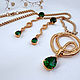 Серьги змейки. Серьги-пусеты. Crystal twig jewelry. Ярмарка Мастеров.  Фото №4
