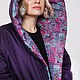 Lightweight waterproof double-sided coat ' Geometry'. Coats. Evgeniya Petrik. My Livemaster. Фото №6