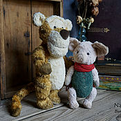 Куклы и игрушки handmade. Livemaster - original item Tiger teddy. Handmade.