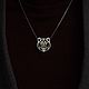 Bear Pendant with Chain | Silver / Geometry Collection. Pendant. totemicashop. My Livemaster. Фото №4
