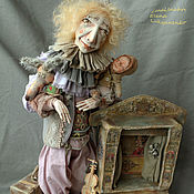 Интерьерная кукла: авторская кукла Плыви , не сдавайся
