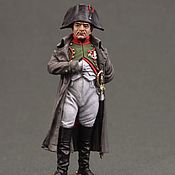 Куклы и игрушки handmade. Livemaster - original item Military miniature: Napoleonic wars. Soldier 54 mm.Napoleon 1. Handmade.