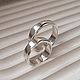 Order Pair of silver wedding rings (Ob78). anna-epifanova. Livemaster. . Engagement rings Фото №3
