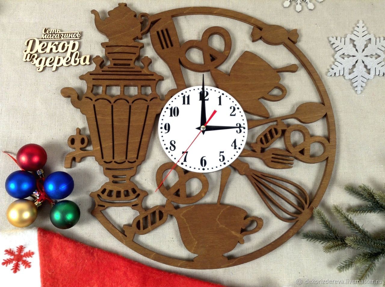 Оригинальные настенные часы — купить в магазине Мистер Гик