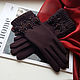 Short gloves brown, Gloves, Rostov-on-Don,  Фото №1