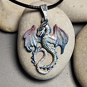 Украшения handmade. Livemaster - original item suspension: Snow Dragon - Element of Air – fantasy pendant. Handmade.