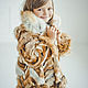 Fox fur kids jacket in red. Childrens outerwears. Forestfox. Family Fur Atelier. Online shopping on My Livemaster.  Фото №2