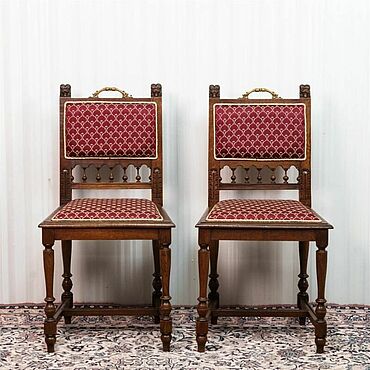 Винтаж ручной работы. Ярмарка Мастеров - ручная работа Винтаж: Стулья из дуба. Handmade.