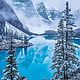 Watercolor drawing "Banff national park" Canada. Cards. Olga pervie_igrushki. Ярмарка Мастеров.  Фото №4