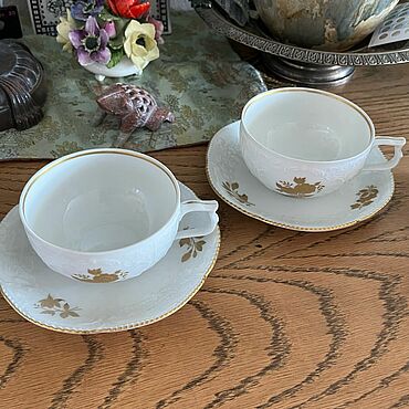 Винтаж ручной работы. Ярмарка Мастеров - ручная работа Винтаж: Чайные пары Rosenthal. Handmade.