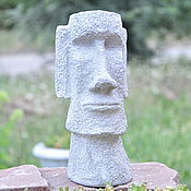 Статуэтка Утка из бетона для декора сада в стиле Прованс, Шебби