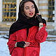 Order Women's coat!The red coat'. elmdesign (ELMDESIGN). Livemaster. . Coats Фото №3