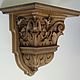 Carved wall console shelf Classic. Shelves. Carved decor. Online shopping on My Livemaster.  Фото №2