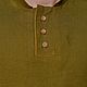 Men's shirt made of linen ' Olive'. Mens shirts. KSENIIA. My Livemaster. Фото №6