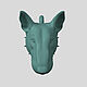 Заказать 3D модель STL файл для 3д печати и ЧПУ Кулон Бультерьер. 3dprint-models. Ярмарка Мастеров. . Шаблоны для резки Фото №3