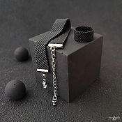Украшения handmade. Livemaster - original item Jewelry set: bracelet and ring made of Japanese beads. Handmade.
