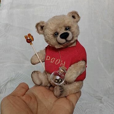 Куклы и игрушки ручной работы. Ярмарка Мастеров - ручная работа Мишка Винни.. Handmade.