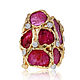 Gold ring with rubies German Kabirski, Rings, Moscow,  Фото №1