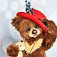 Big teddy bear Oscar 16 in (40 cm) collectible bear, Teddy Bears, Kurgan,  Фото №1