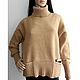 Sweater knit oversized Camel, Sweaters, Moscow,  Фото №1