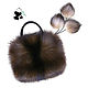 Silver Fox fur bag. Stylish ladies accessory. Classic Bag. Mishan (mishan). My Livemaster. Фото №4