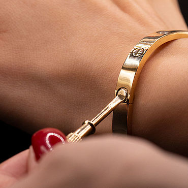 Украшения ручной работы. Ярмарка Мастеров - ручная работа Браслет «Love» CARTIER - Картье (реплика). Handmade.