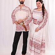 Свадебный салон handmade. Livemaster - original item Wedding dress Slavic Alenka. Handmade.