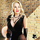 Luxurious boa scarf made of silver Fox fur ' Crystal', Boa, Ekaterinburg,  Фото №1