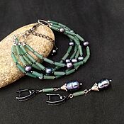 Lucky bracelet, lapis lazuli, hematite