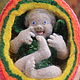 de fieltro de juguete: El muñeco de lana 'de Manzana ángel'. Felted Toy. benandlu. Интернет-магазин Ярмарка Мастеров.  Фото №2