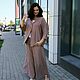 НАТАЛИНИ NATALINI юбка-брюки из вискозы цвета капучино. Юбки. НАТАЛИНИ NATALINI. Ярмарка Мастеров.  Фото №7