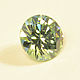Moissanite 6,5 mm. Cabochons. Gold Smith Валерий. Online shopping on My Livemaster.  Фото №2